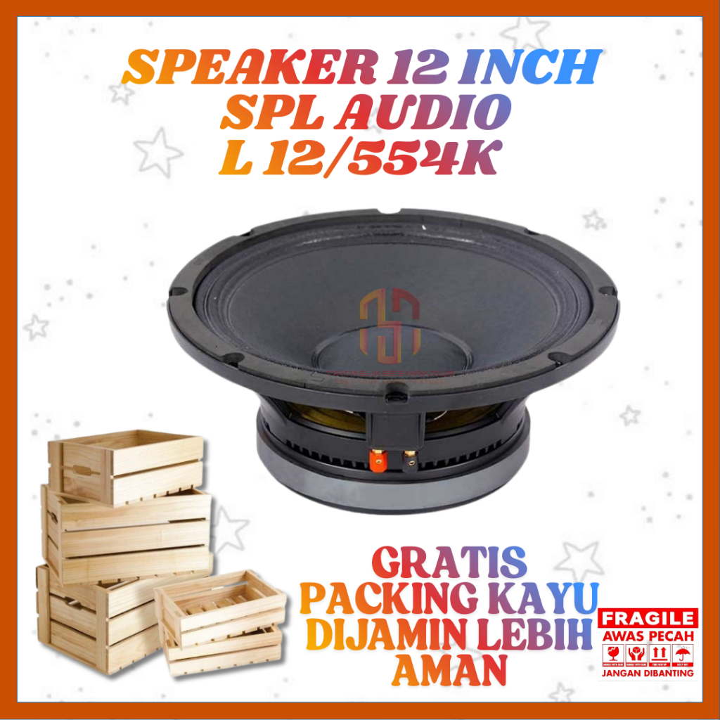 SPL Audio Speaker 12  L12/554K 2pcs