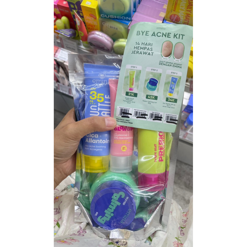 Emina Paket Skincare Jerawat / Acne Prone