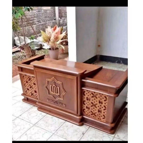 Meja majlis pesantren / Meja majlis Minimalis / Custom Meja majlis gus baha / Meja majlis sabiluttau