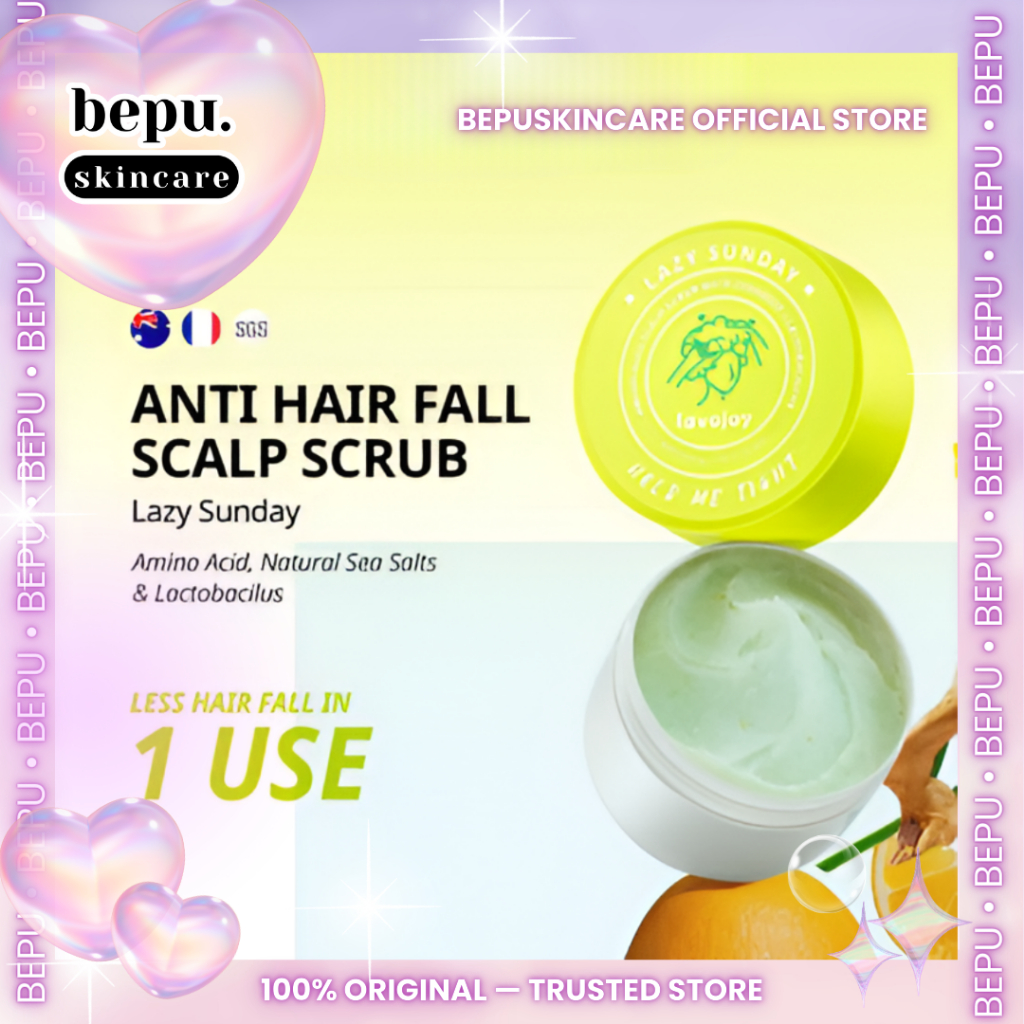 Bepuskincare - Lavojoy Hold Me Tight Scalp Scrub Lazy Sunday 300gr