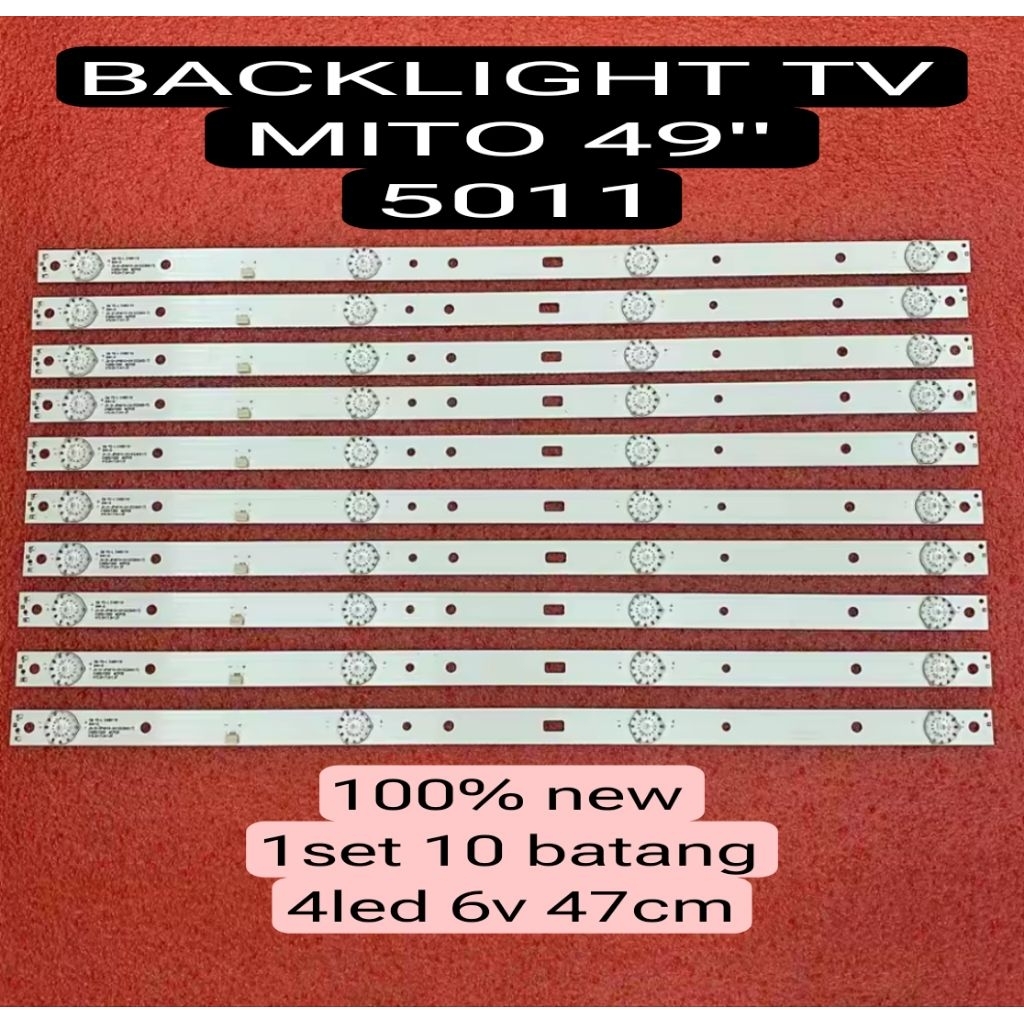 LAMPU LED BACKLIGHT BL TV MITO  CURVE 49" 5011