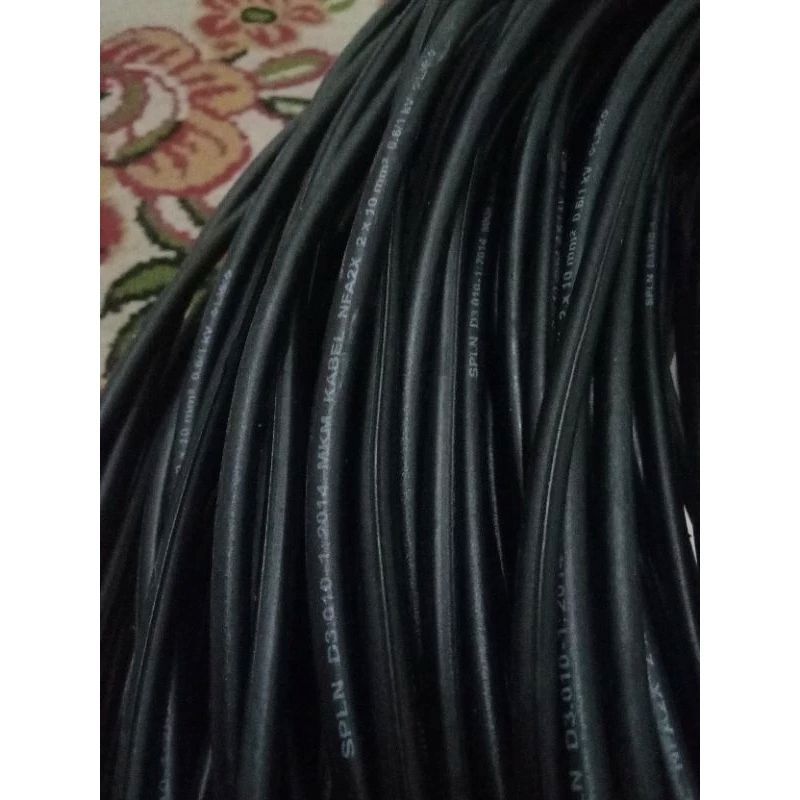 Kabel Twisted PLN / Kabel SR Ukuran 2x10mm SPLN Original PLN