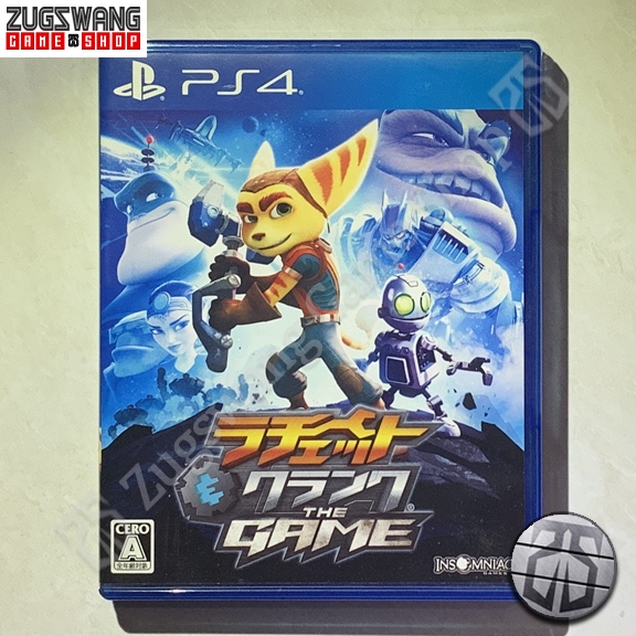 RATCHET & and CLANK kaset game bd ps4 ps playstation 4 2nd bekas used second preowned preloved origi