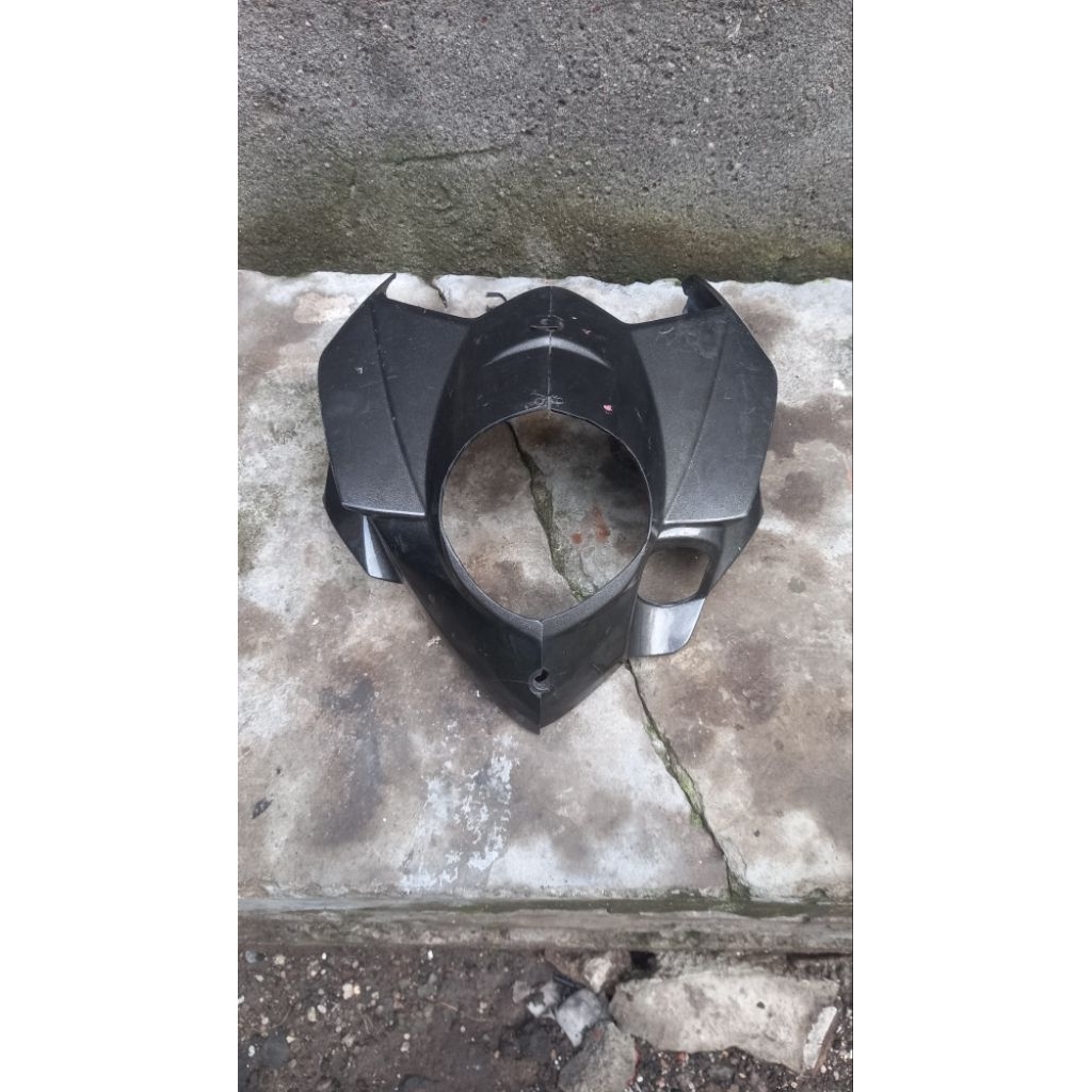cover kafer leher steer bodi bawah steer depan honda cs1