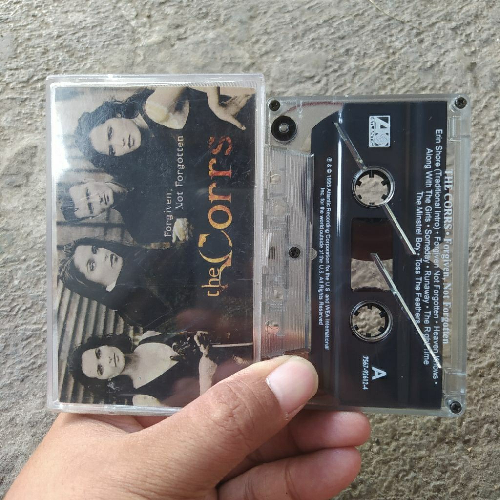 Kaset Pita The Corrs - Forgiven Not Forgotten