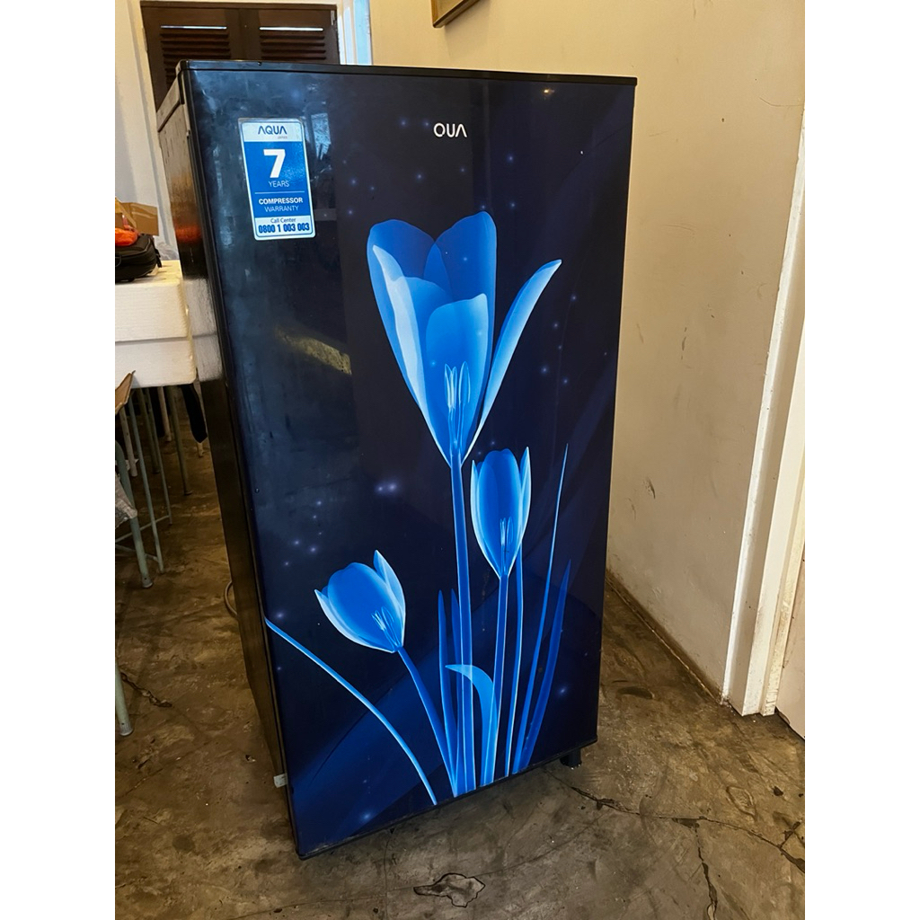 Kulkas Aqua AQR D191 1 pintu bunga