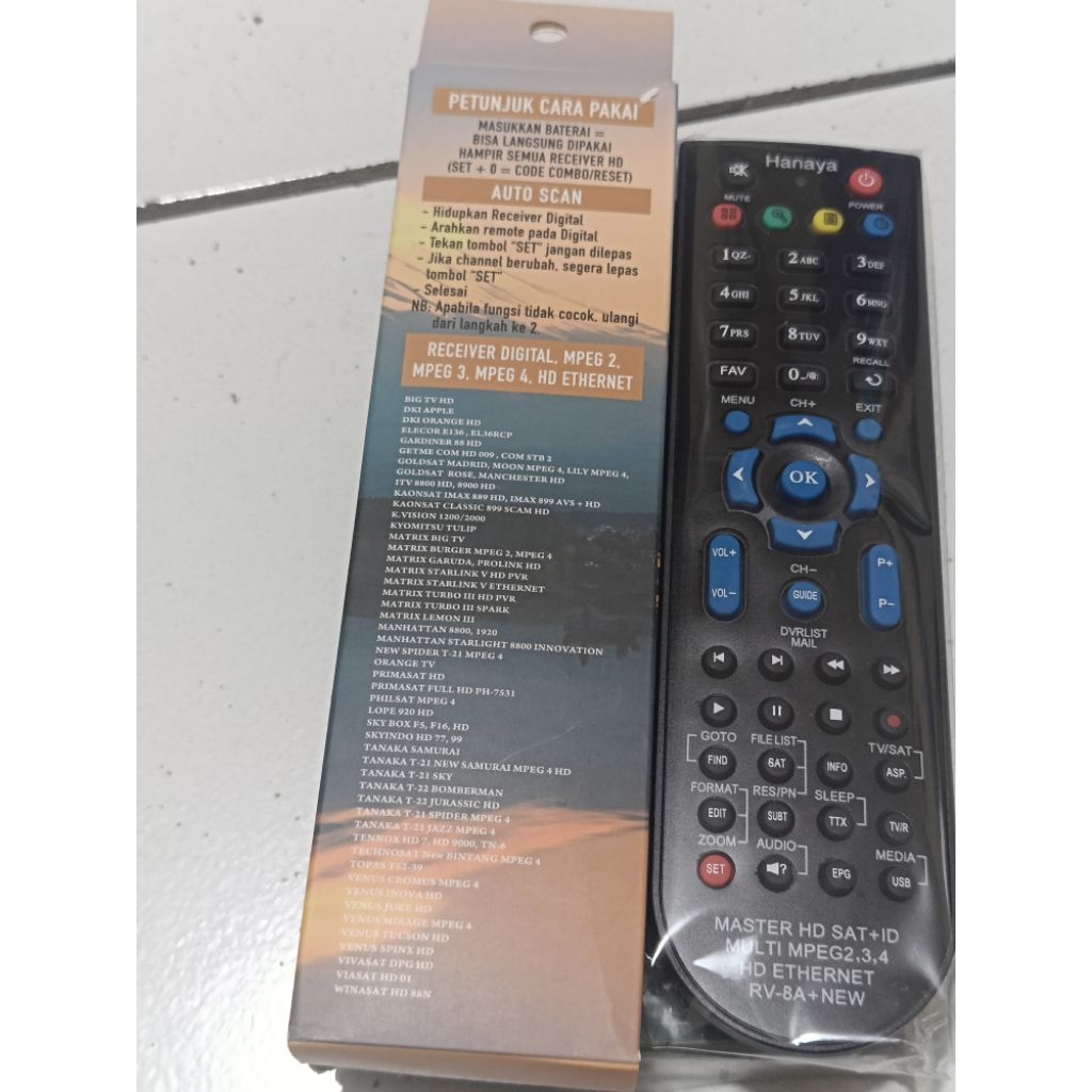 REMOT TV  Digital MATRIX