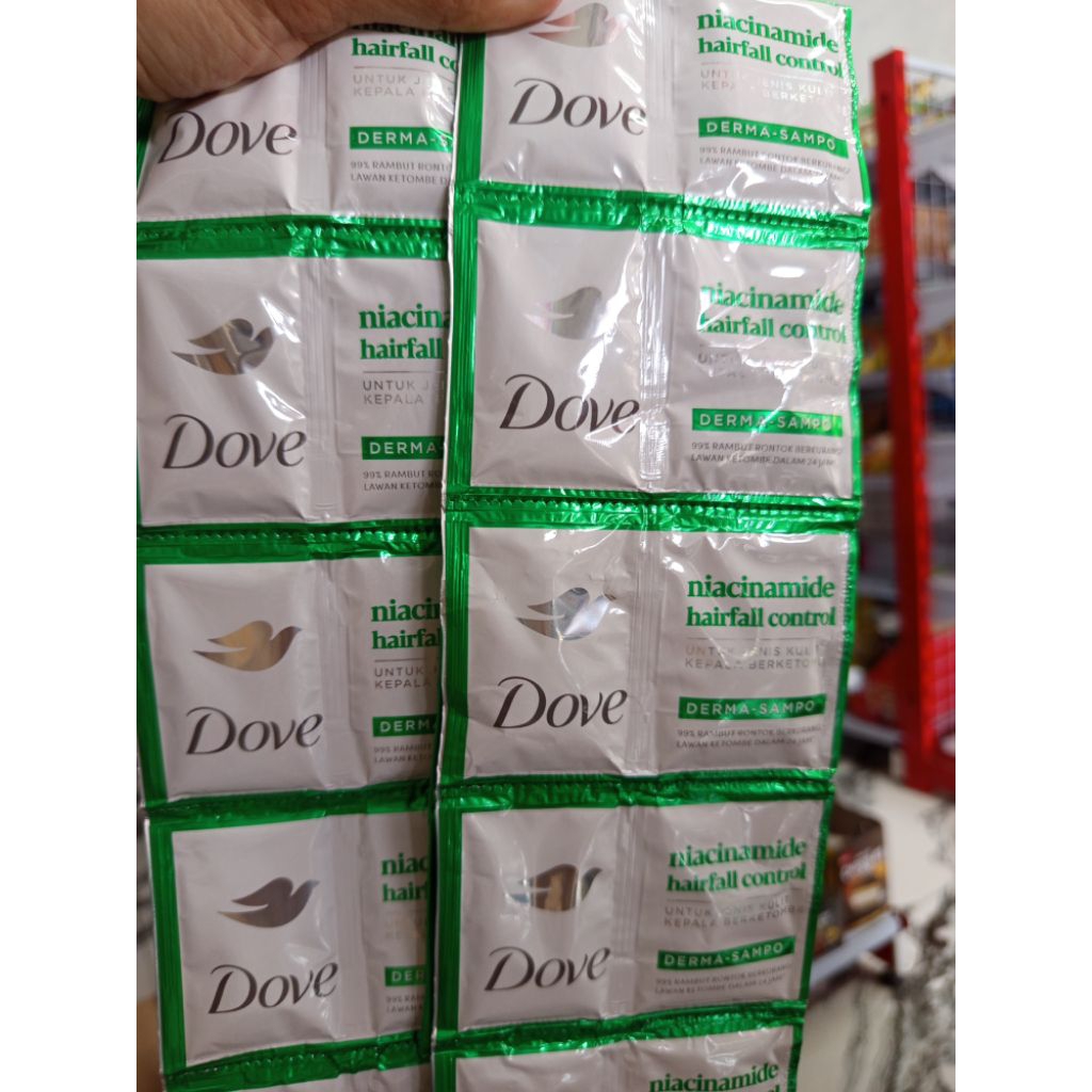 DOVE SHAMPOO ANTI KETOMBE  [RENTENG]