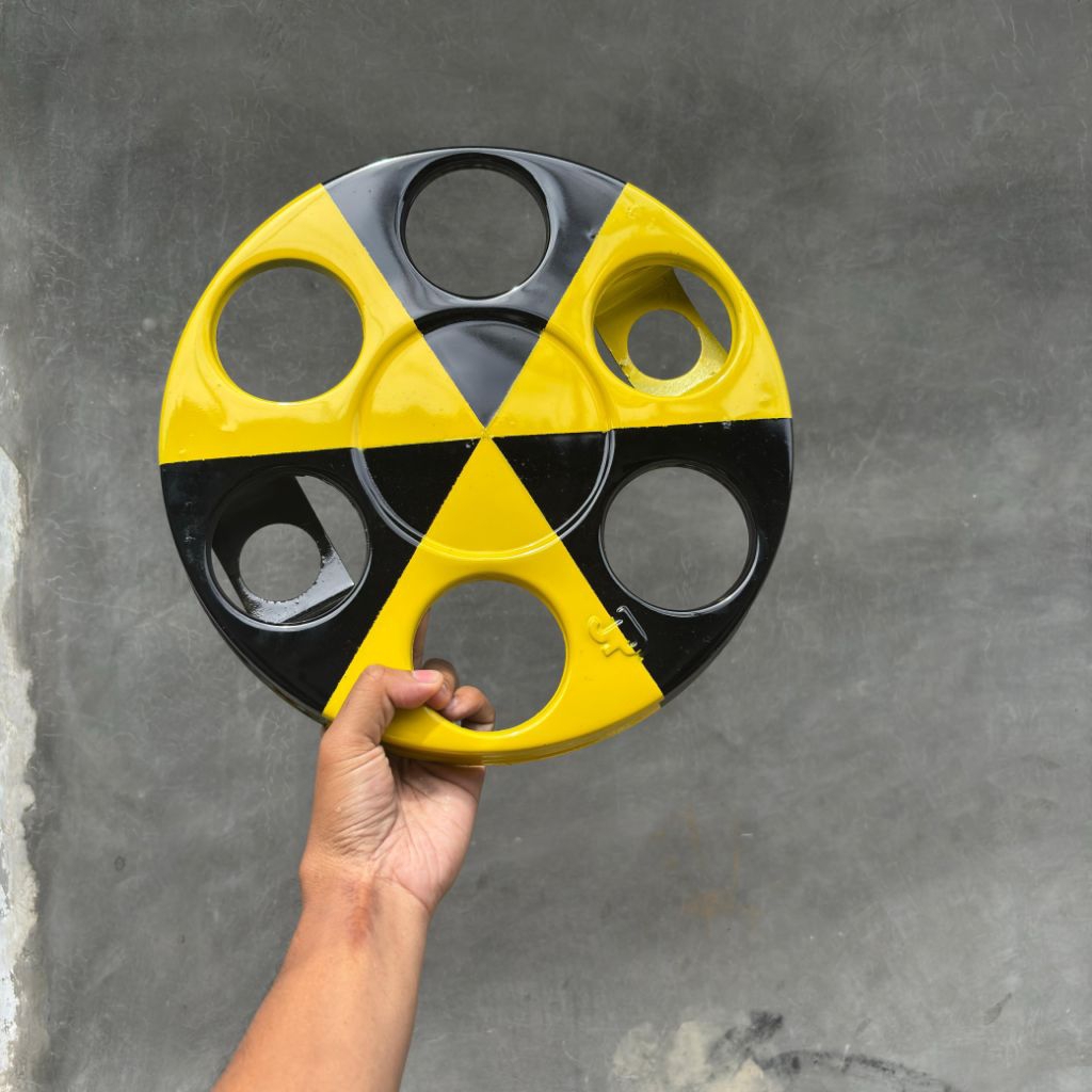 Weldop truk model donat atau model ring bahan plat besi