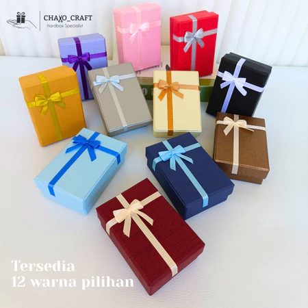 Hardbox Antam 9X6X3 cm + Busa - Gift Box Mini - Kotak Kado LM