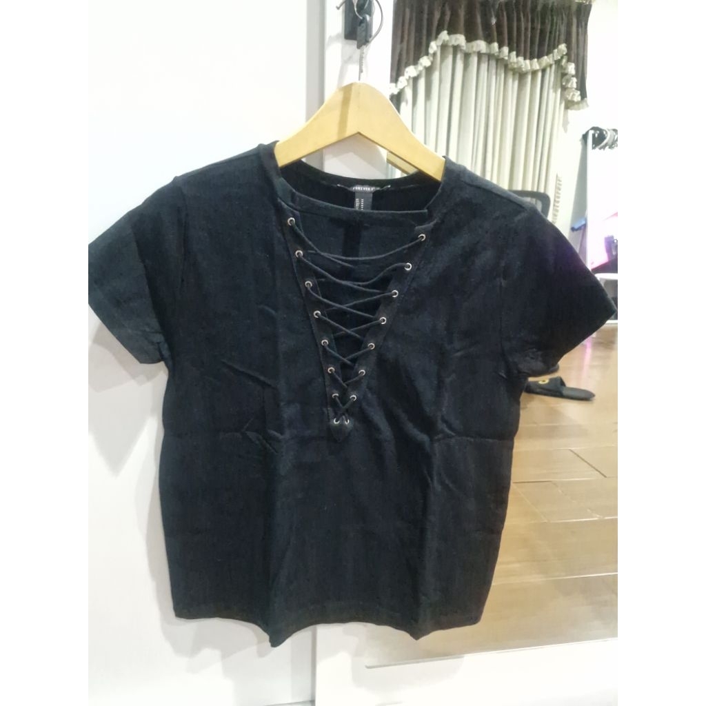 preloved kaos forever 21,preloved kaos wanita