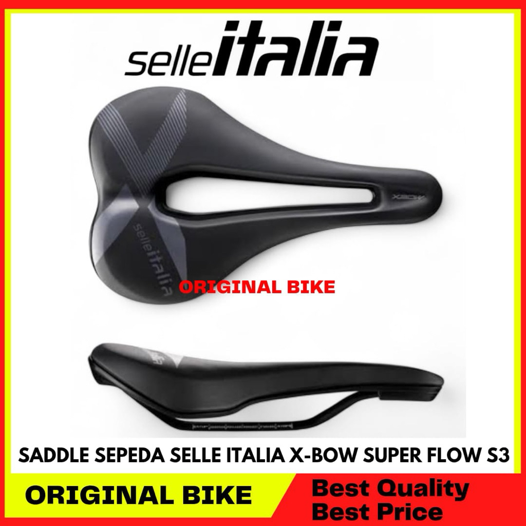 SADDLE SEPEDA SELLE ITALIA X-BOW SUPER FLOW S3