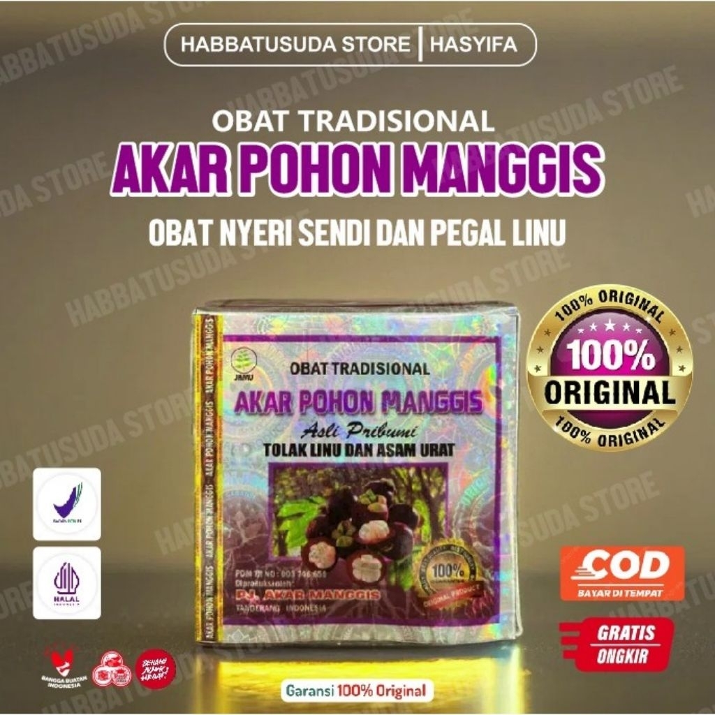 Kapsul Akar Pohon Manggis Asli