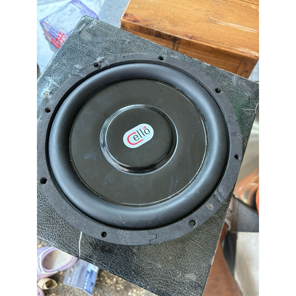 subwoofer slim cello 8 inch