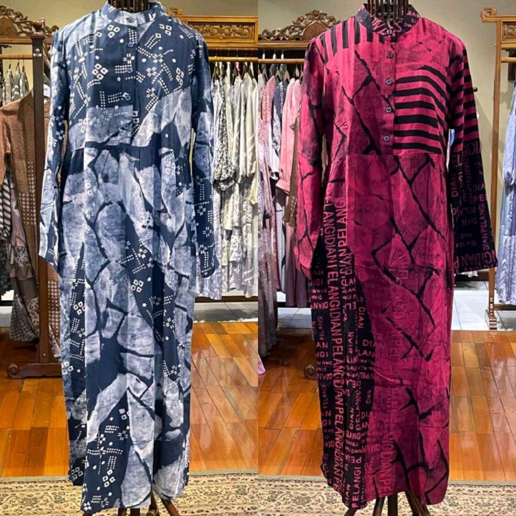 Liana Dress Rayon by Dian Pelangi BEST SELLER Dress Daily Gamis Kaftan Outfit Busui Casual Formal Pe