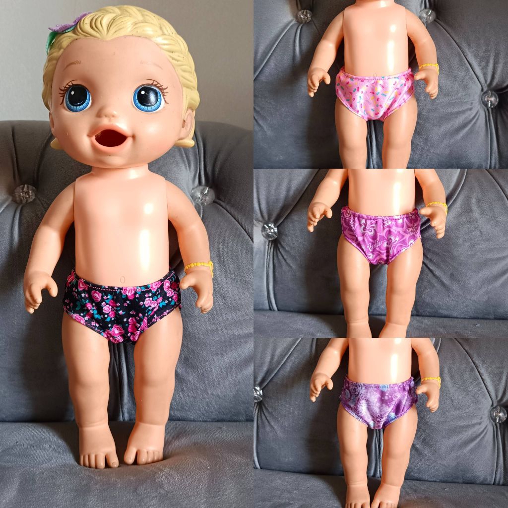 Celana dalam boneka baby alive - Baju boneka baby alive