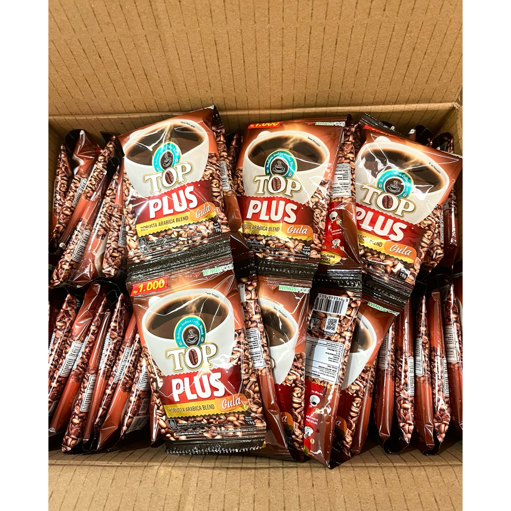 KOPI TOP PLUS 1karton/KOPI TOP RENTENG/TOP PLUS RENTENG