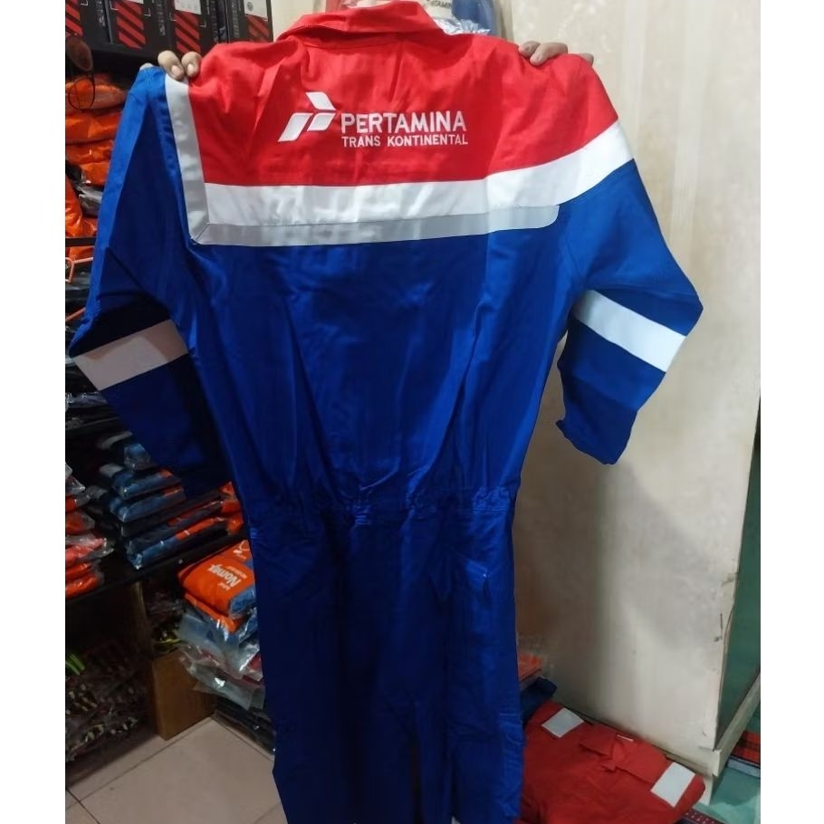 Coveroll Pertamina BR - Shield Wearpack Anti Flame NFPA 2112