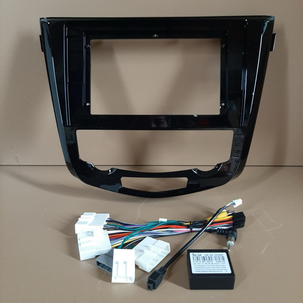FRAME XTRAIL + SOKET PNP + CANBUS NISSAN XTRAIL T32 FRAME 10 INCH HEAD UNIT ANDROID NISSAN XTRAIL 20
