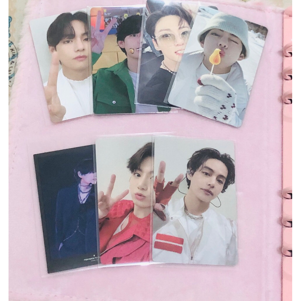 [READY STOCK] PC PHOTOCARD BTS V TAEHYUNG JUNGKOOK JK PTD WP WINPACK