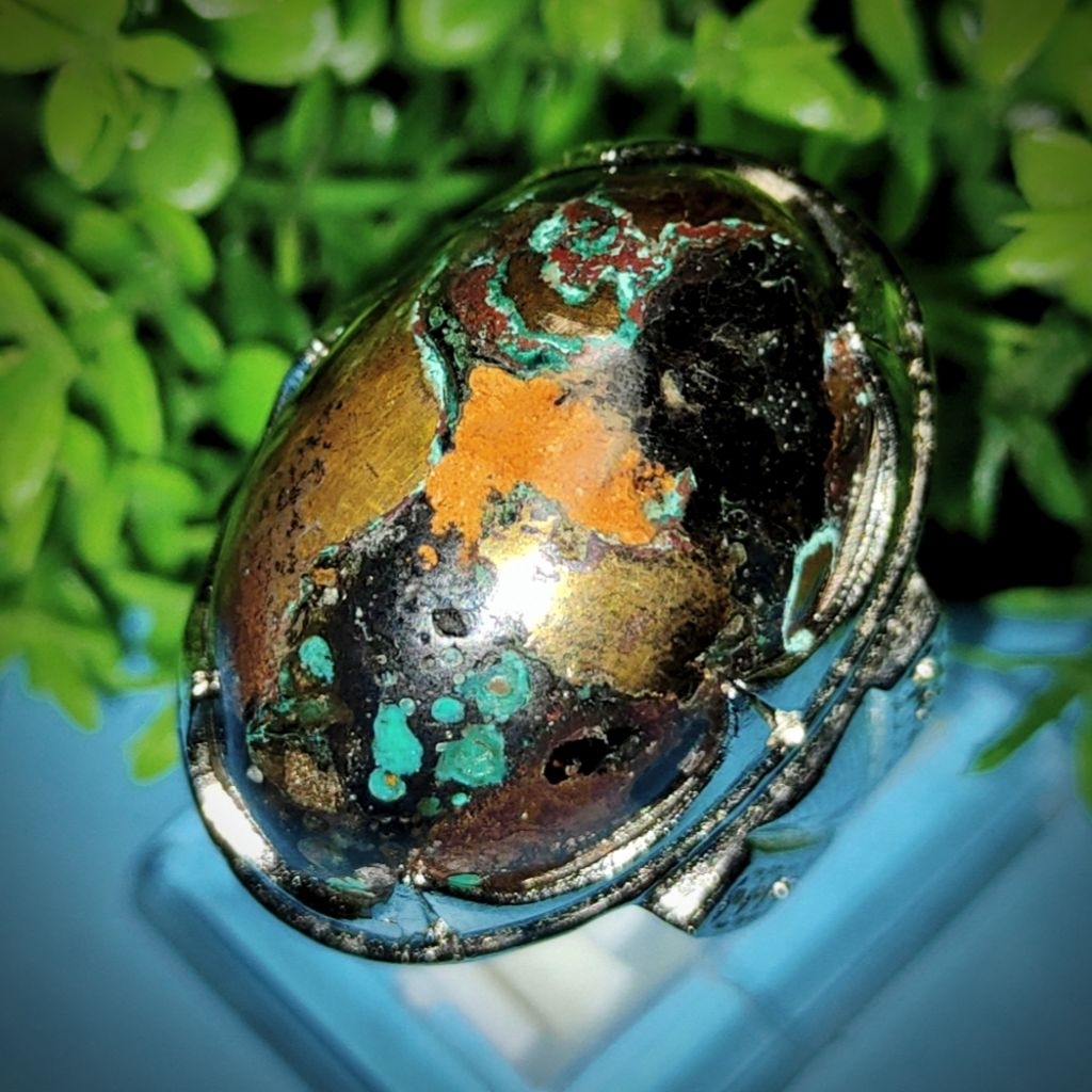 akik damar wulan full badar mas  batu dari pulau madura 004