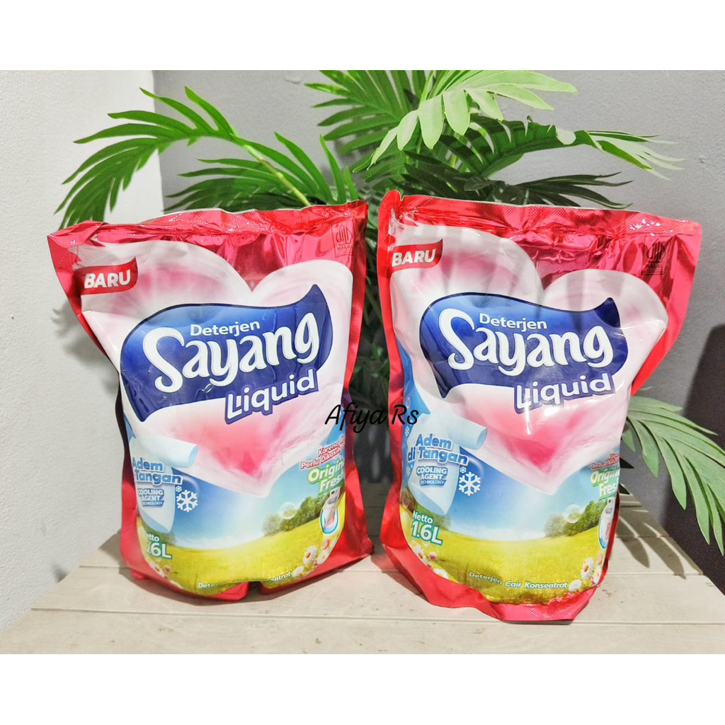 Sayang Liquid Detergent Konsentrat / Deterjen Cair Pouc Refill 1,6L