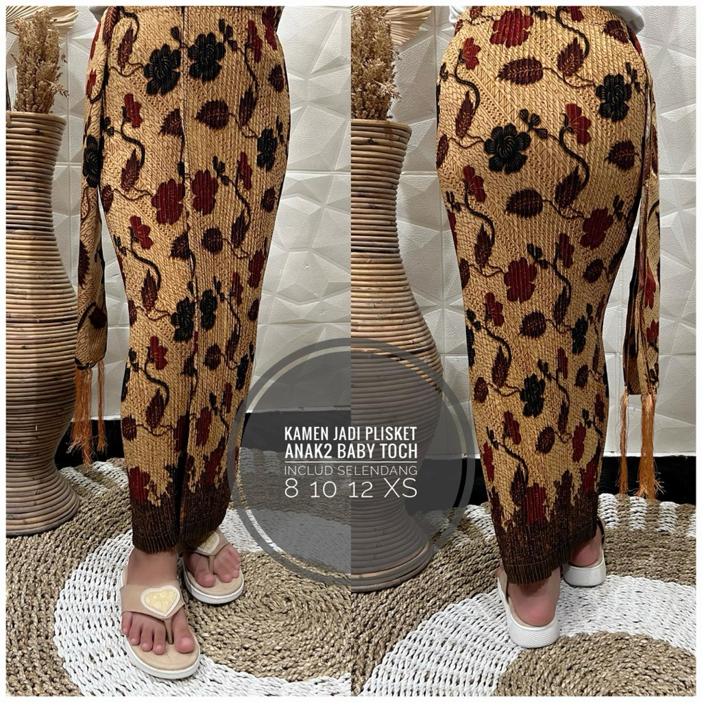 kamen jadi Anak plisket baby toch includ selendang