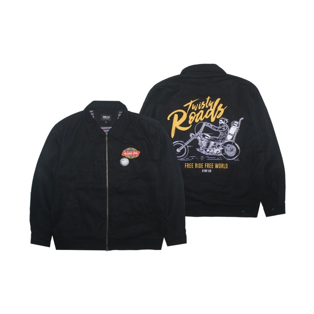 Work Jacket Twisty Road