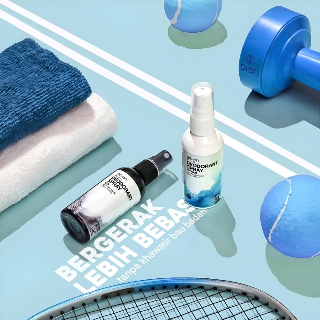DEO SPRAY by Dien Perfume BPOM Non Alkohol Non Tawas Untuk Semua Jenis Kulit Deodorant Spray