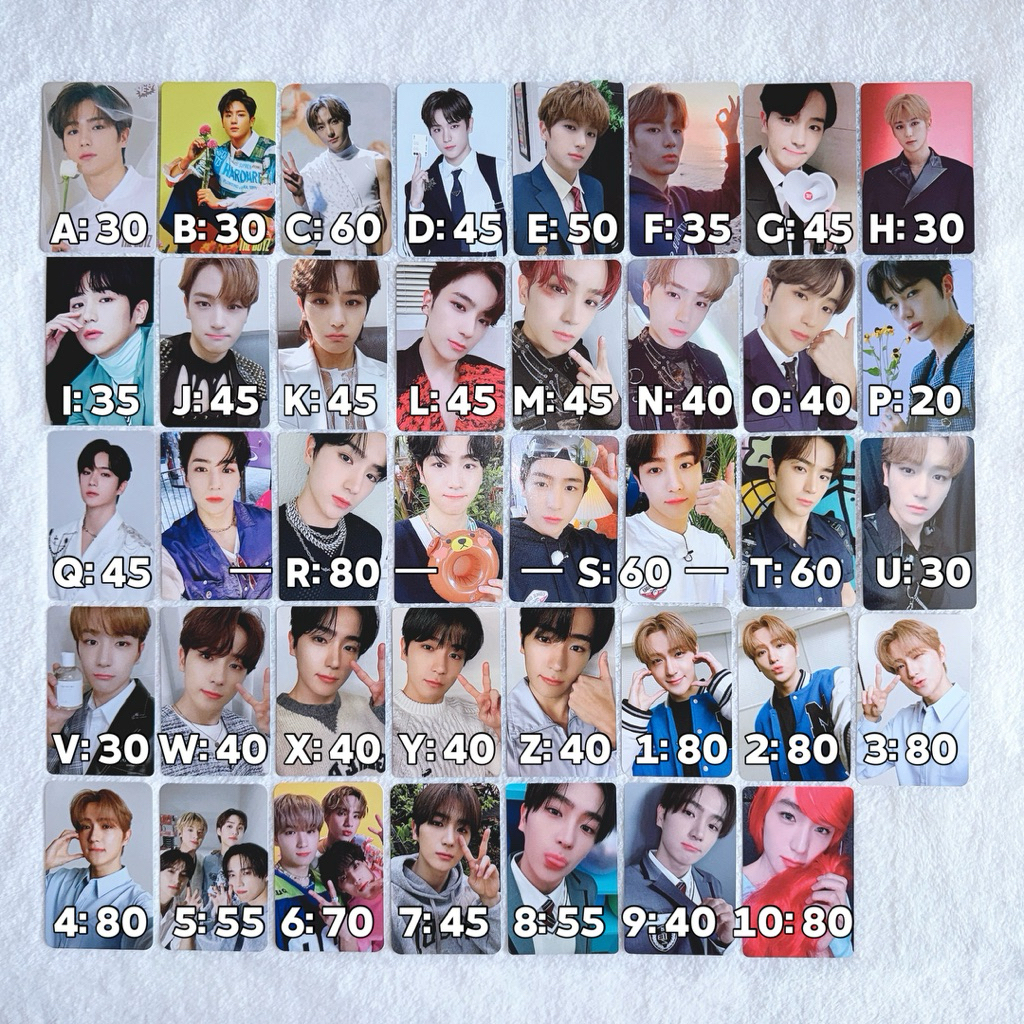 The Boyz Hyunjae Photocard The B Land Princess, Christmassy, Lapothicell, Avene, Kingdom, RTK, COTBZ