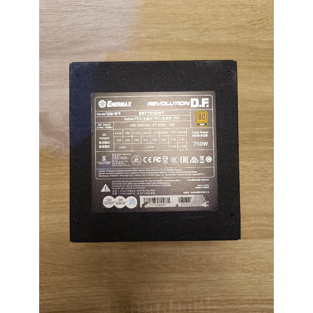 PSU ENERMAX Revolution DF 80+ GOLD 750W - ERF750EWT second bekas