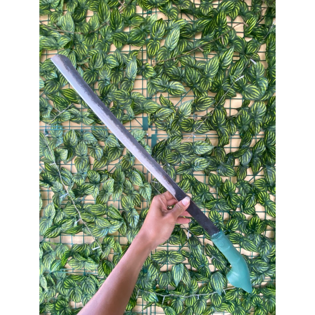 Parang tebas rumput semak belukar ukuran 70 cm (SUDAH ASAH)