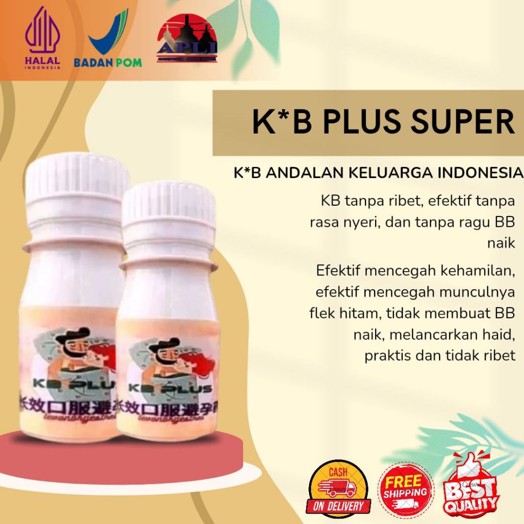 {best seller} Kps K B Plus Super Original Andalan Keluarga Harmonis 100% Halal Anti Jerawat Dan Anti