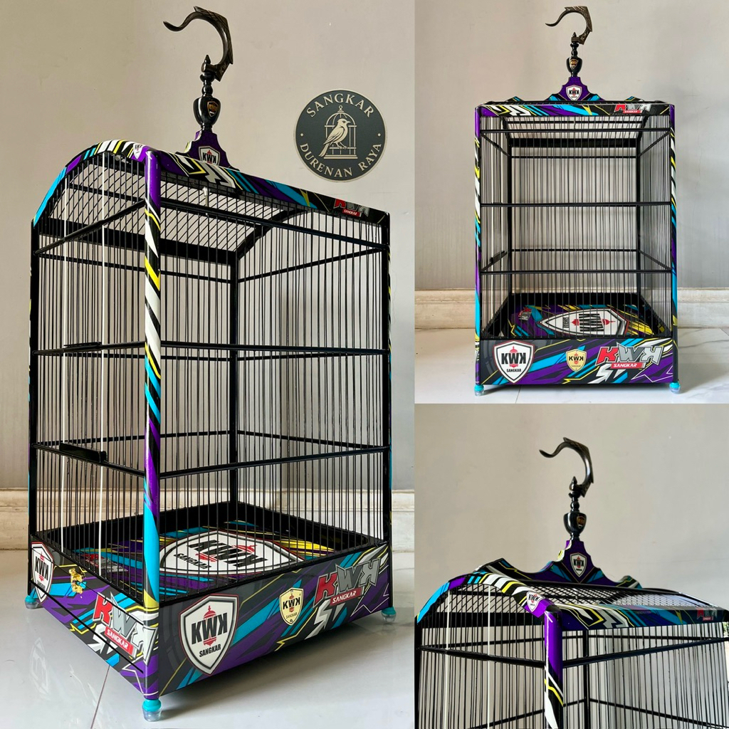 SANGKAR KWK RUJI FIBER / KWK SANGKAR DECAL