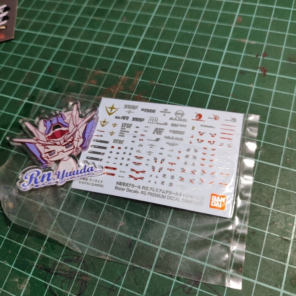 Water decal RG premium decal campaign