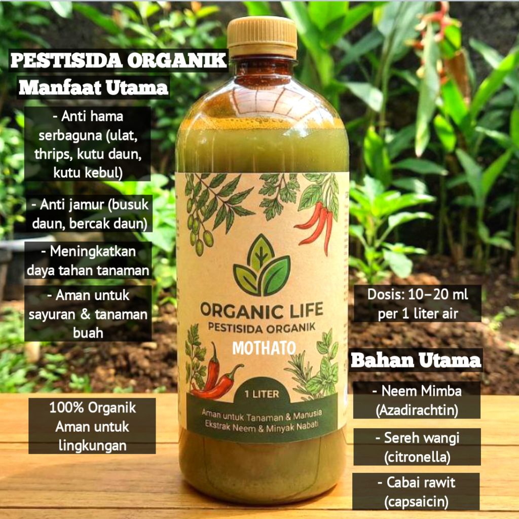 PESTISIDA ORGANIK | FUNGISIDA ORGANIK | PESTISIDA NABATI
