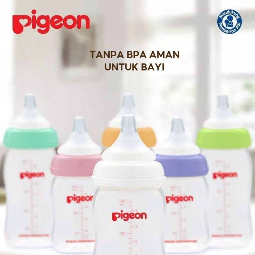 PIGEON BABY BOTOL SUSU 160ML WIDE SOFT TOUCH