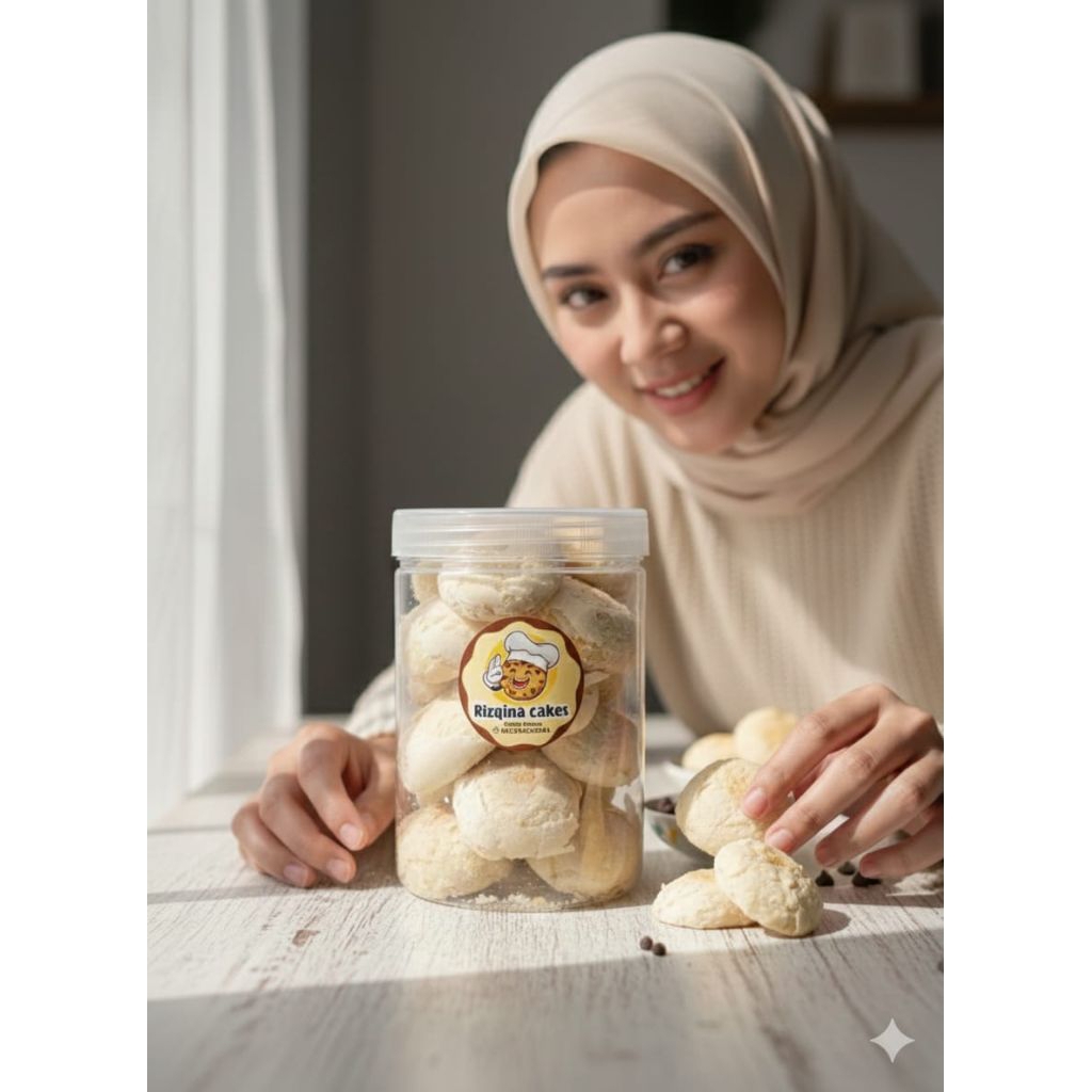 PIA KERING BAKPIA KERING RASA KACANG HIJAU 1 TOPLES 800 ML ISI 18 - 19