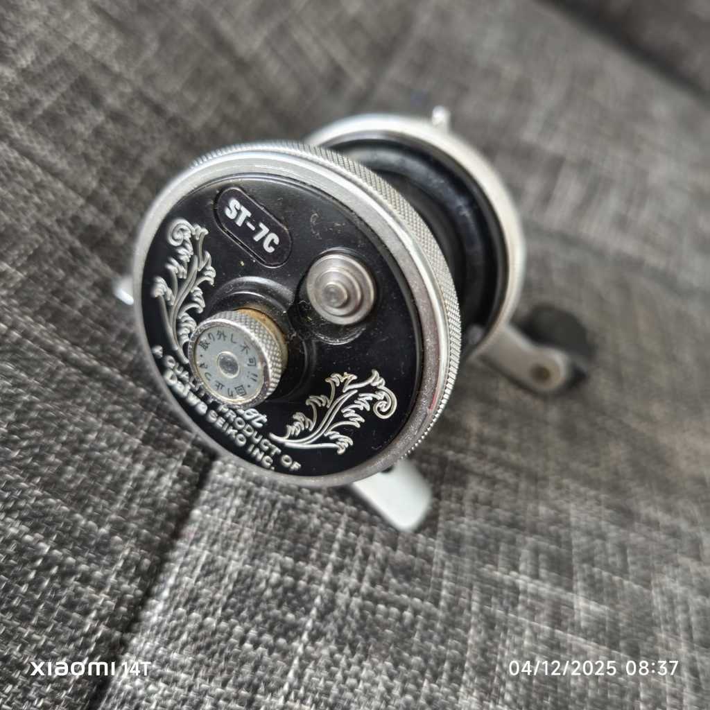 REEL / GULUNGAN PANCING DAIWA ST-7C CORONET VINTAGE USED / BEKAS JEPANG