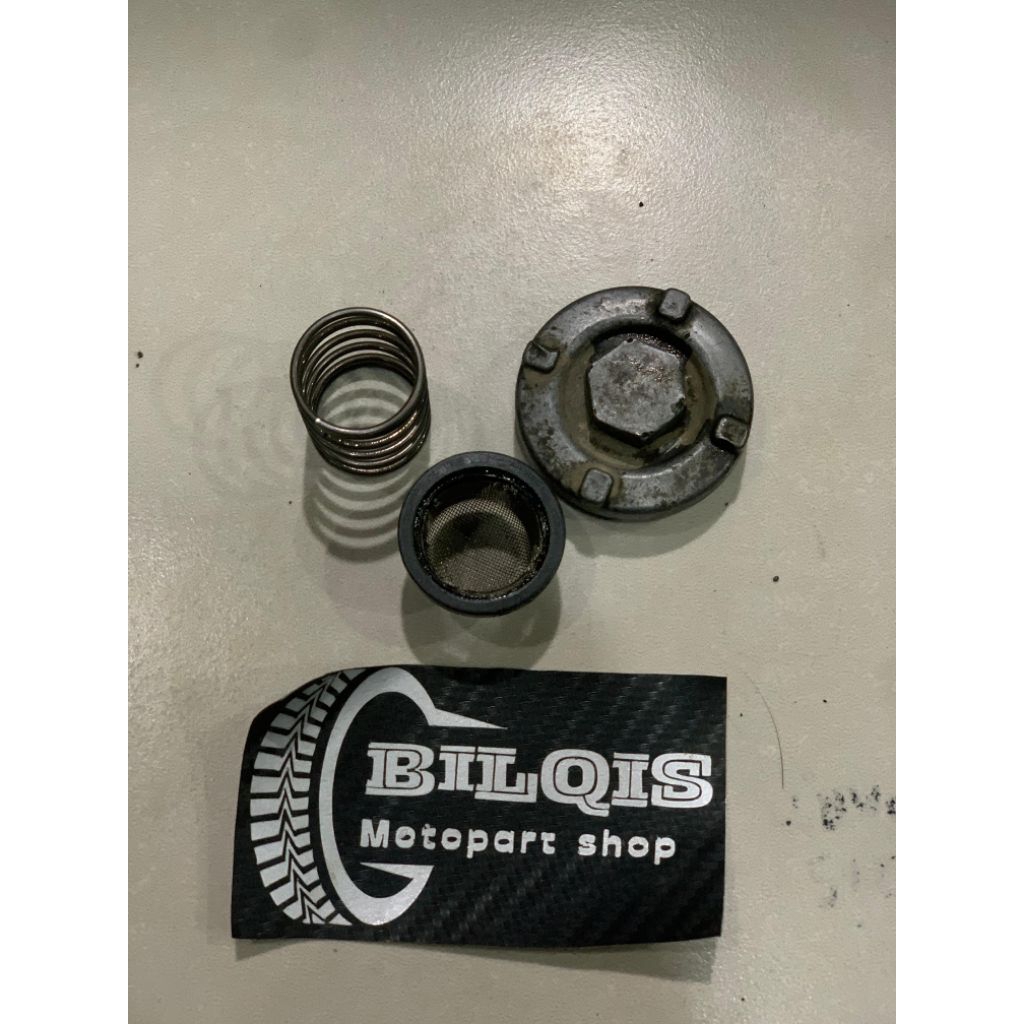 tutup saringan oli bawah set filter per ori original yamaha vixion old vixion lama 3C1 vixion nvl xa