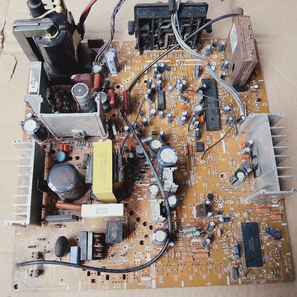 MESIN TV LG SLIM 21 NO TES