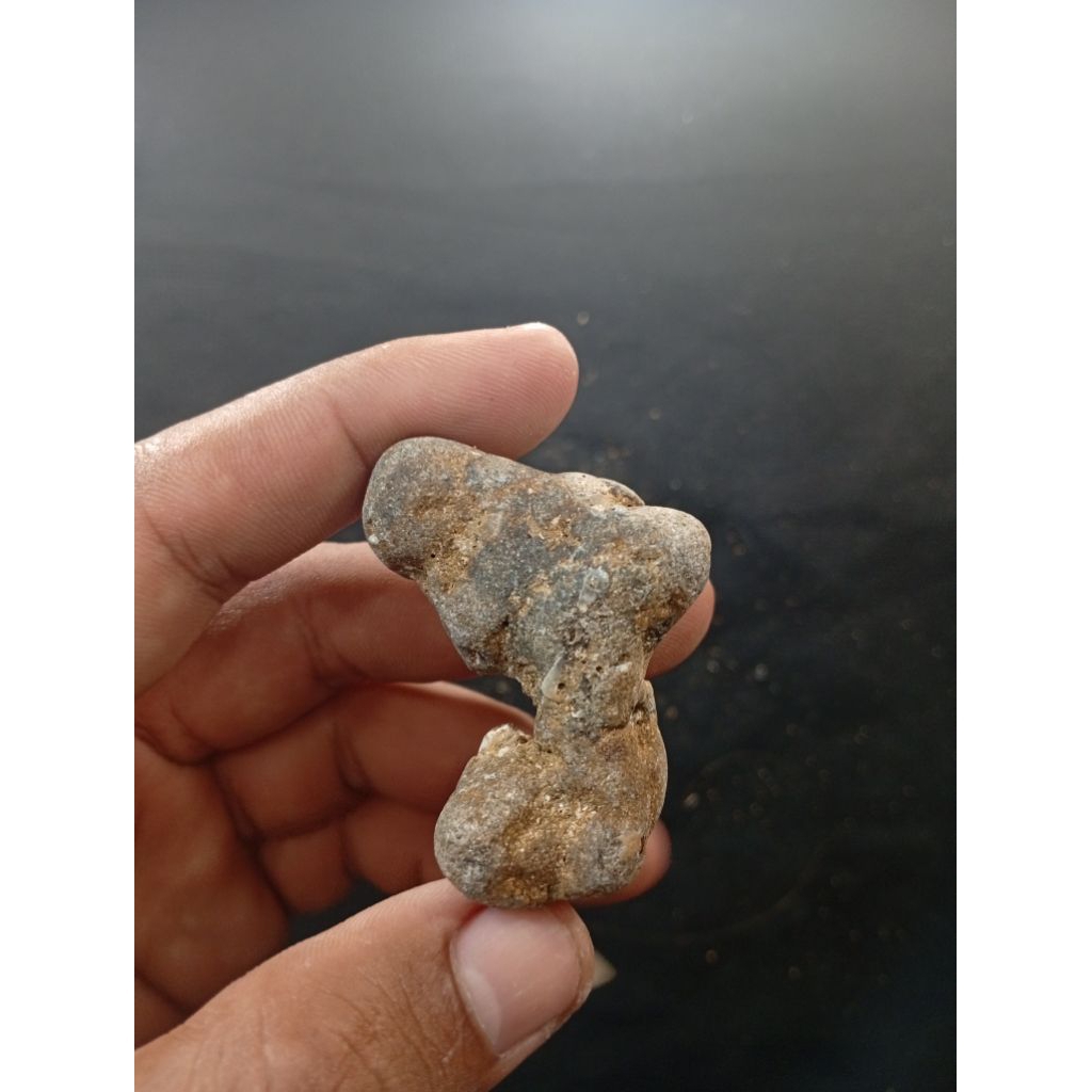 natural temuan alam batu meteor kuno garis petir A6