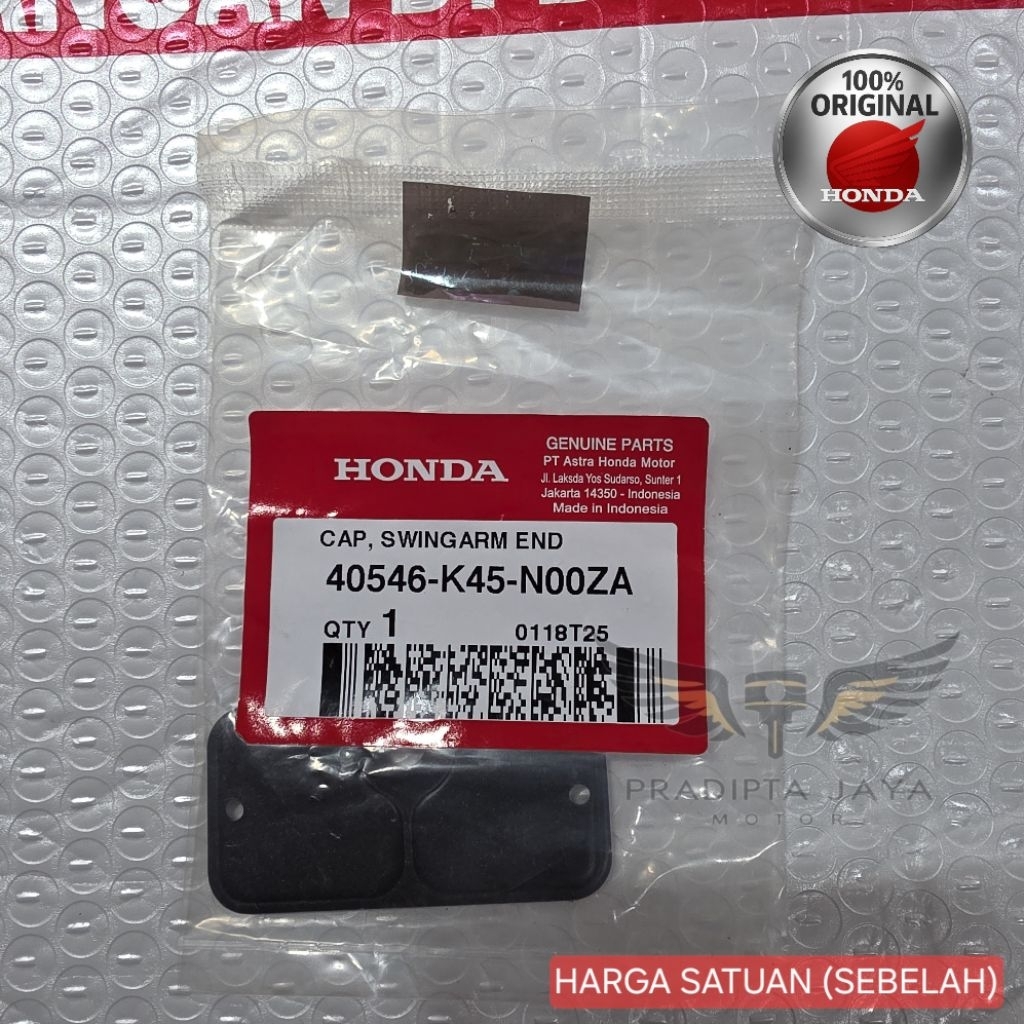 Cap Swing Arm K45 CB CBR 150 LED ORI Original AHM - 40546K45N00ZA - Besi Plat Tutup Setelan Anting