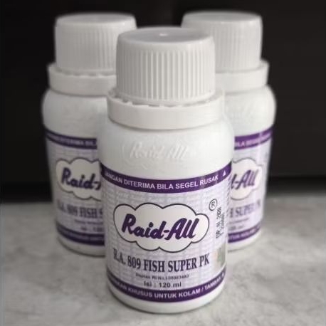 Raid All Super PK Obat Jamur Ikan 120ml