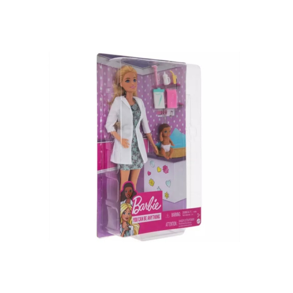 Barbie Baby Doctor Playset You Can Be Anything Series - Set Mainan Dokter Bayi Barbie