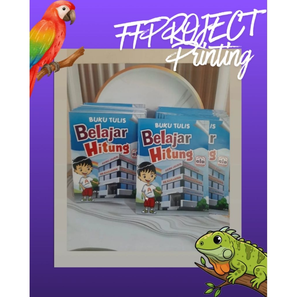 Buku Tulis Custom Ukuran A4