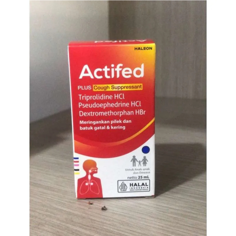 ACTIFED SIRUP 60ML OBAT BATUK DAN PILEK ANAK DEWASA