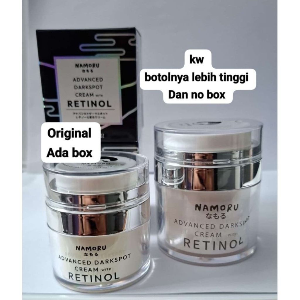 advanced darkspot namoru retinol