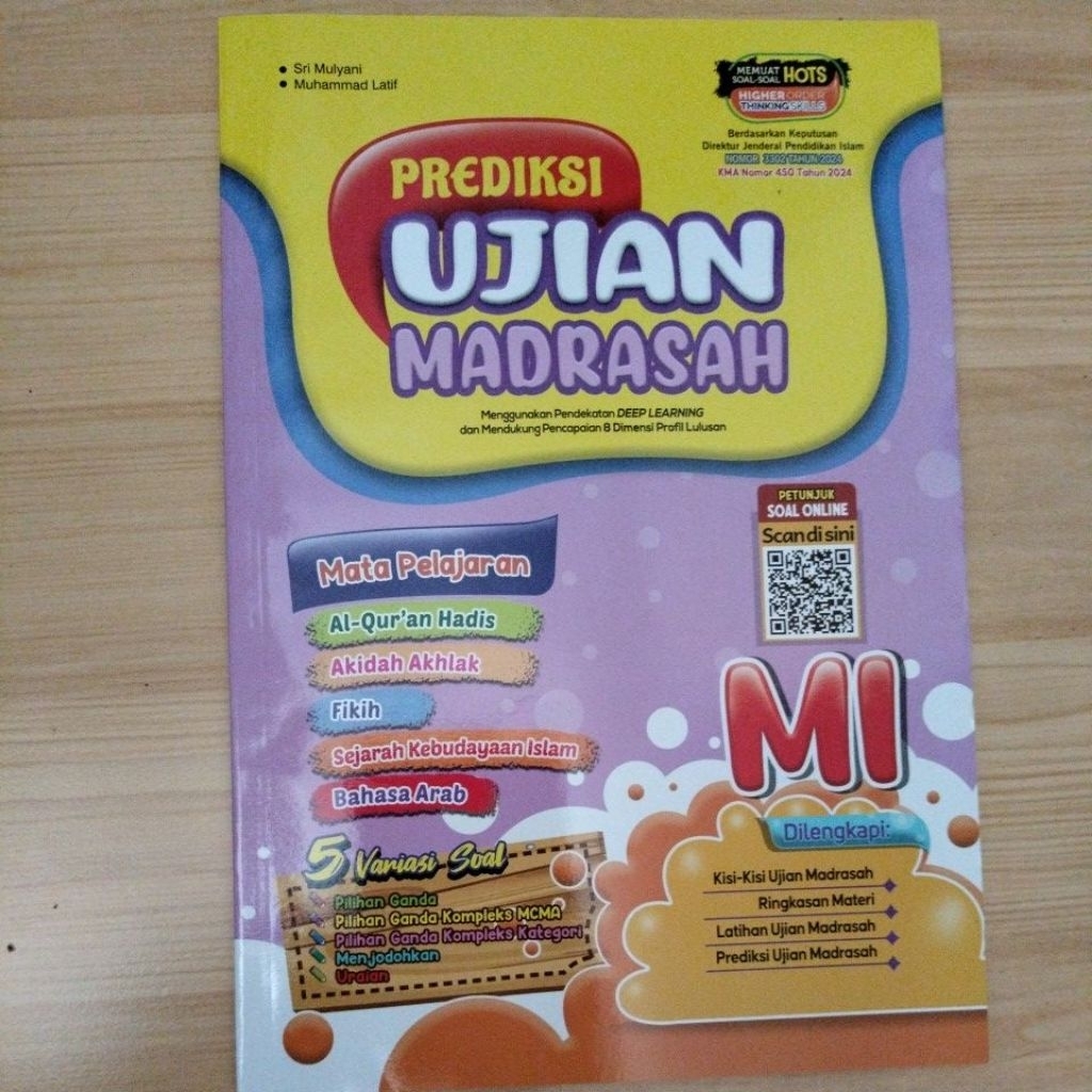 Prediksi Ujian Madrasah MI Putra Nugraha Sri Mulyani Muhammad Latif