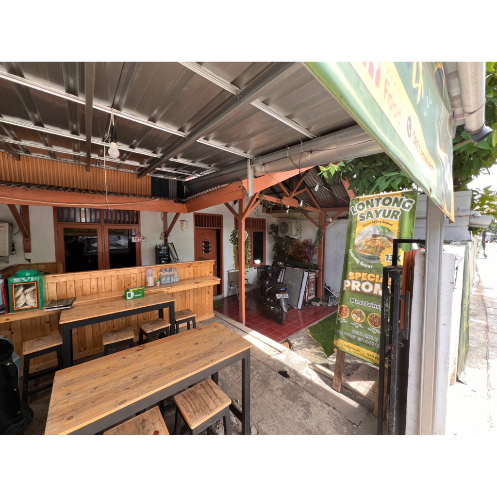 meja cafe / meja warkop / meja bar / bangku cafe/